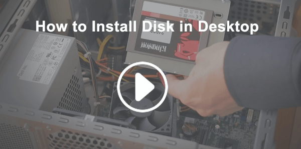 install disk in desktop