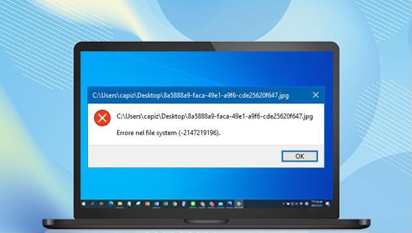 File system error -2147219196