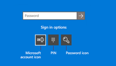 Use login password instead of PIN in login options