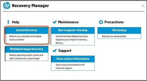 factory reset hp envy x360 without password