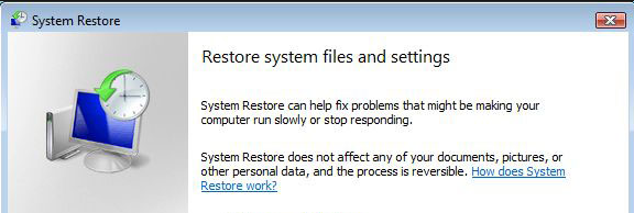 Vista Factory Image Restore