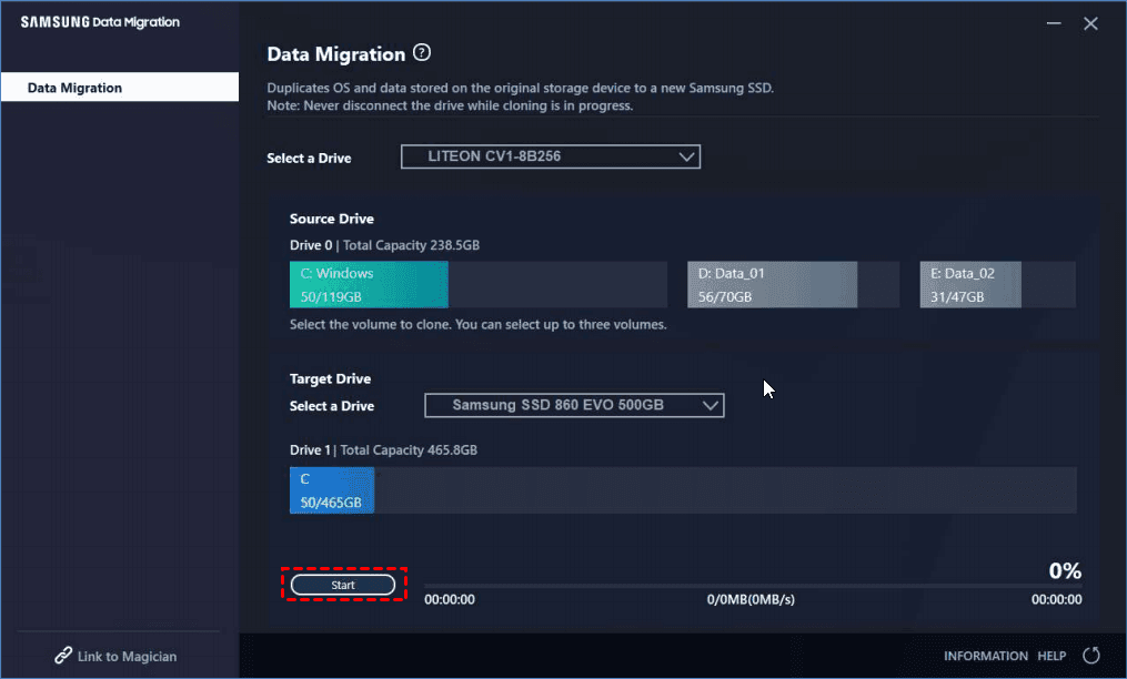 Software di migrazione dati Samsung