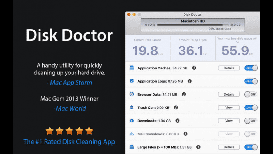 Disk Doctor for MacOS