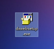 Install the dxwebsetup.exe program