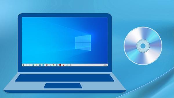 how to boot from CD in Windows 10