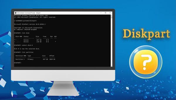 Detailed explanation of DiskPart command