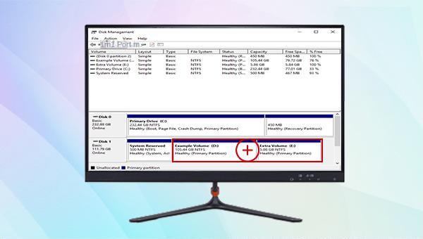 How to merge partitions on Windows 10