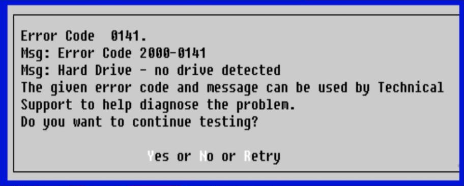Error code 2000-0141