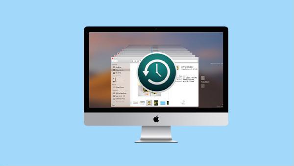 restore from time machine on Mac