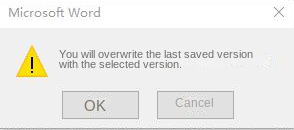 restore word unsaved files