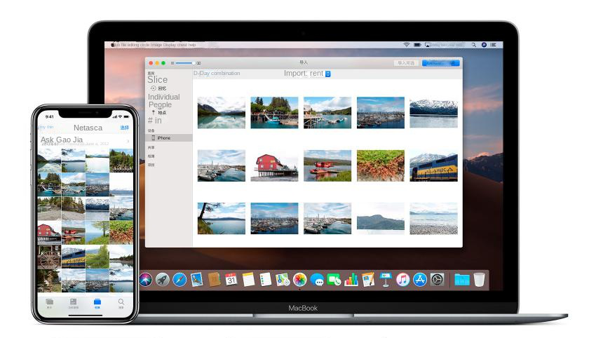 Synchronize iPhone and Mac