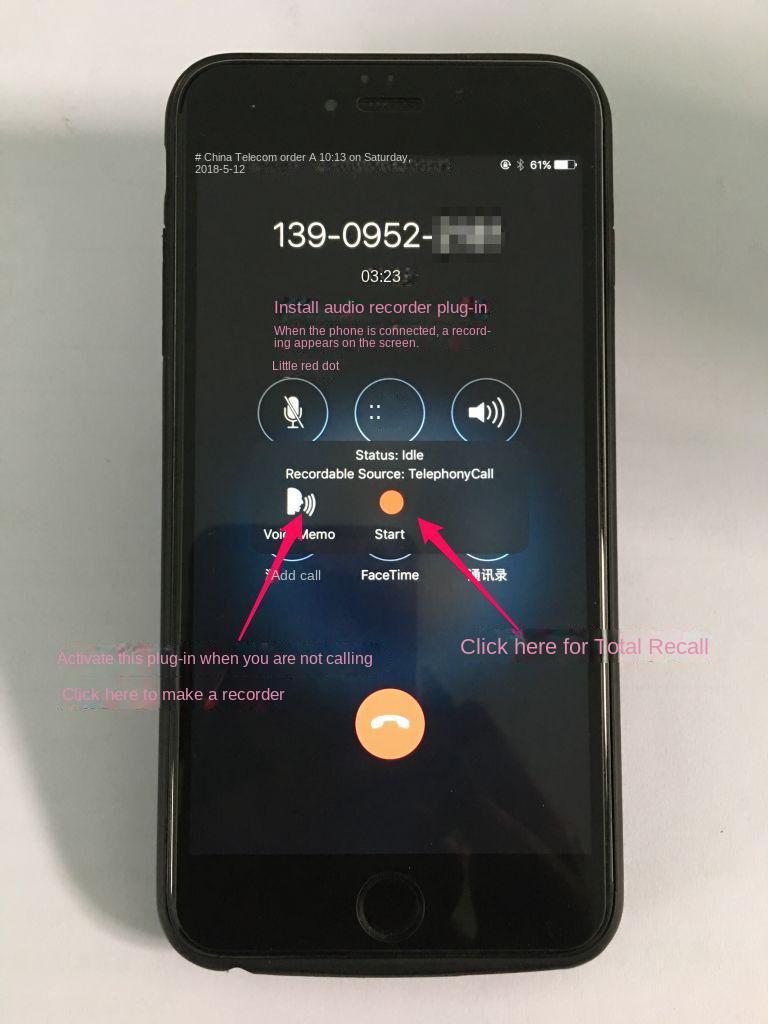 iPhone Call Recording