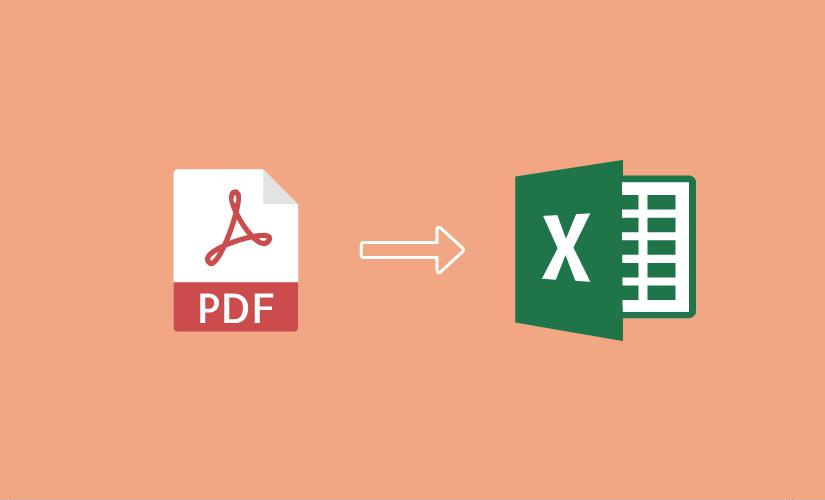 how to convert pdf to excel