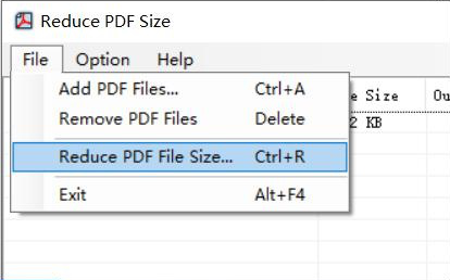 Reduce PDF size