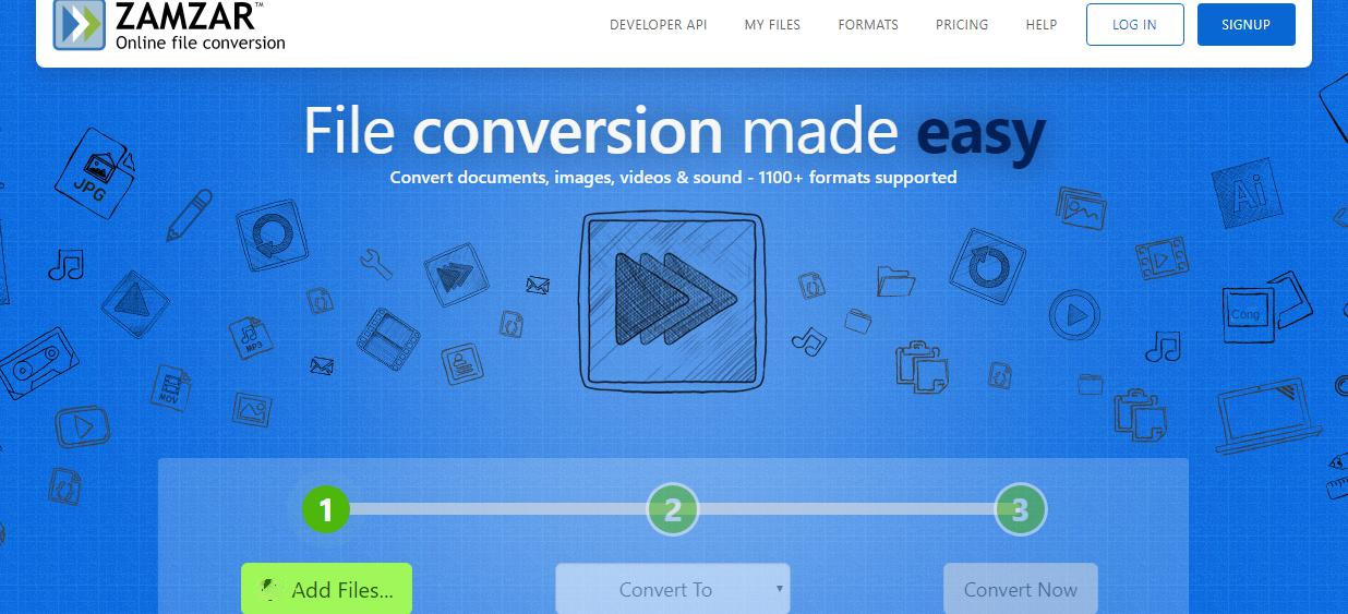 Format conversion interface