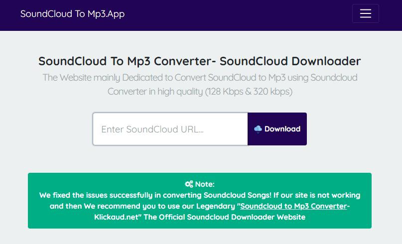 soundcloud to mp3 download conversion