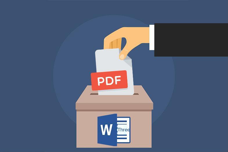 how to insert pdf into word