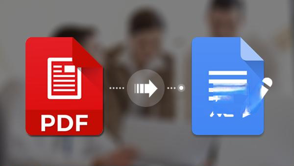 convert pdf to editable document