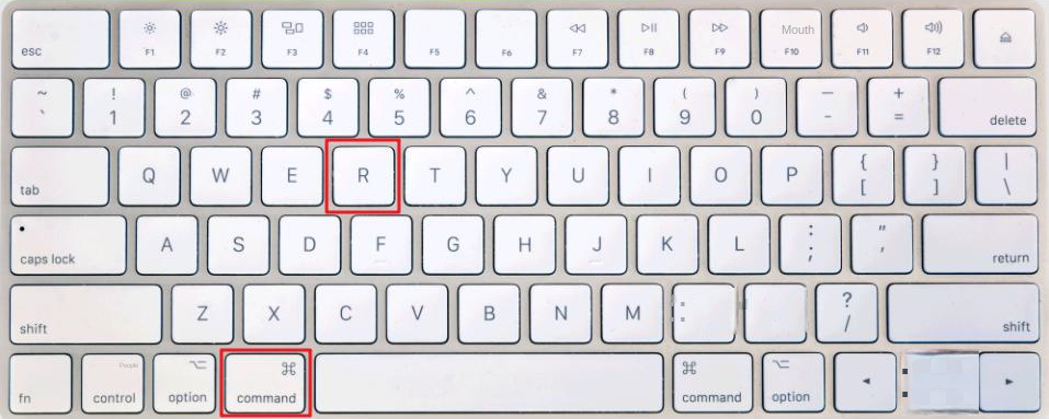 mac keyboard command r