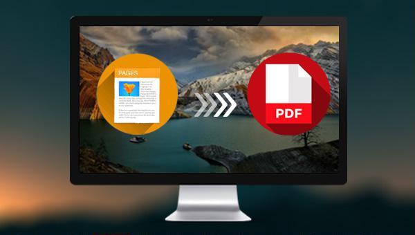 convert pages to pdf