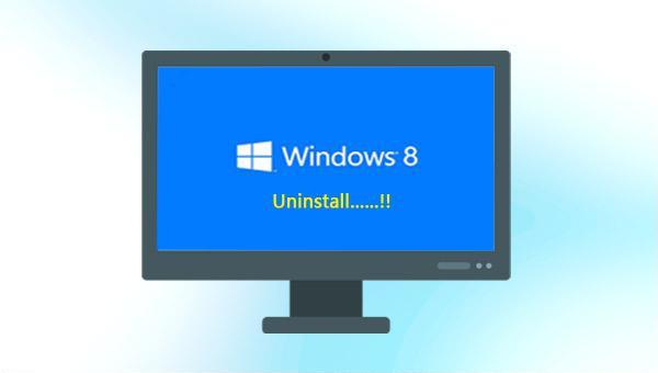 windows 8 uninstall