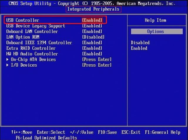 BIOS enable hard drive