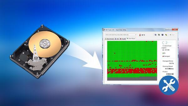 how to fix bad sectors on hard drive
