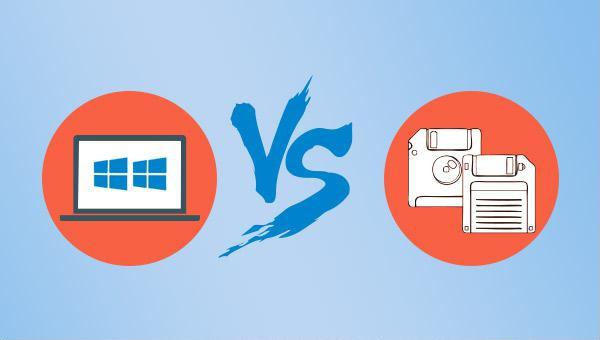 system backup vs disk backup