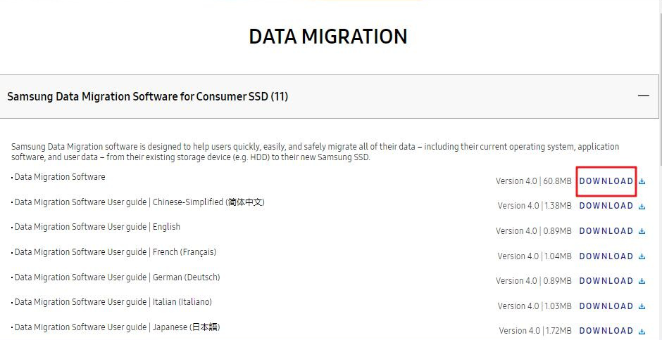 Download Samsung Data Migration