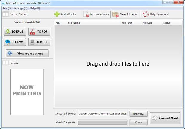 Epubsoft ebook converter software