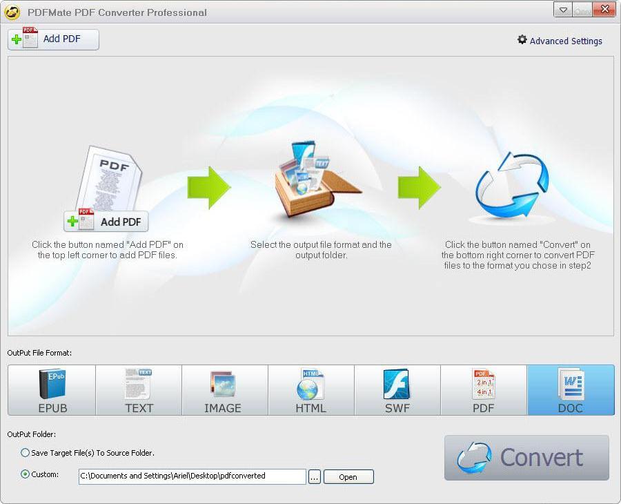 PDFMate PDF Converter software
