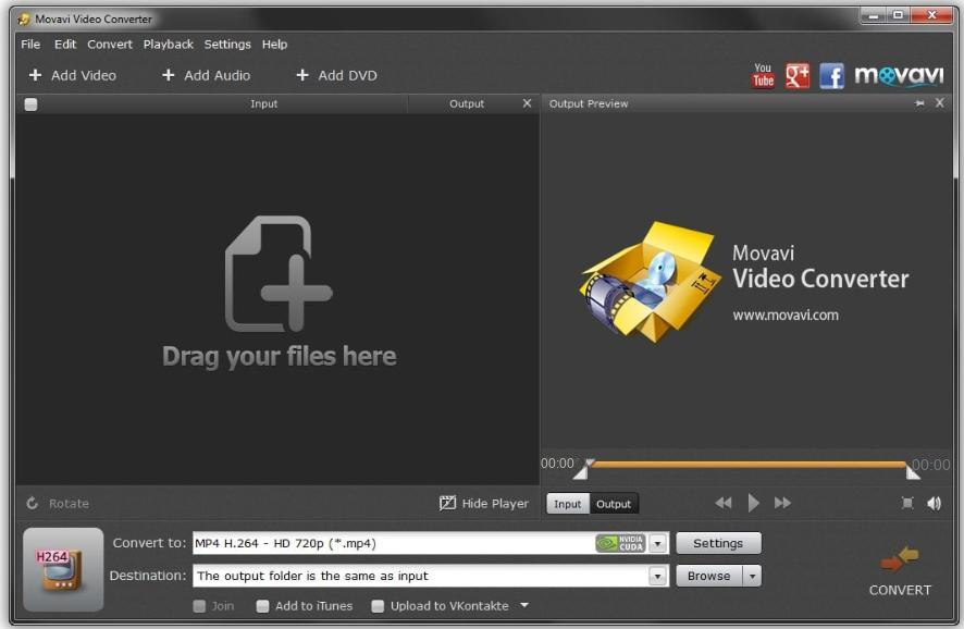 Movavi Video Converter software