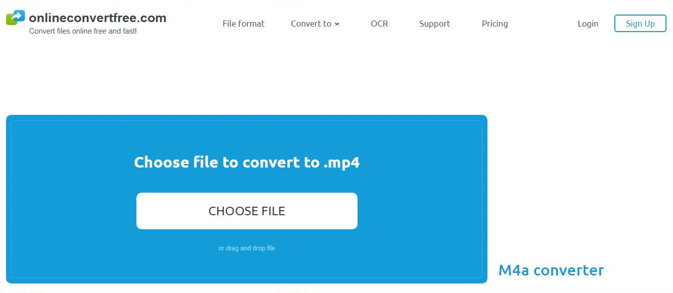 onlineconvertfree.com online format conversion tool