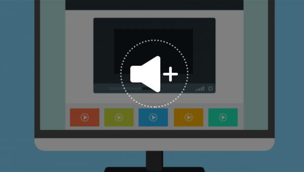 increase video volume