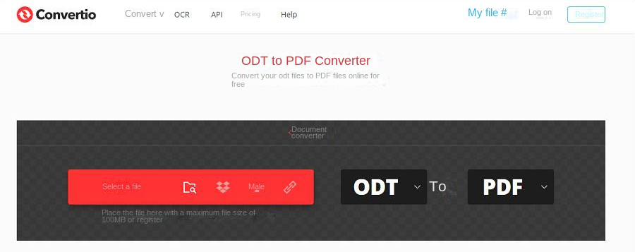 Online PDT to PDF