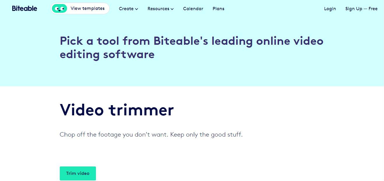 Biteable Online Video Editing Tool