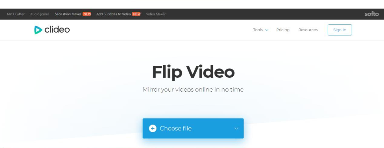 clideo online video editing website