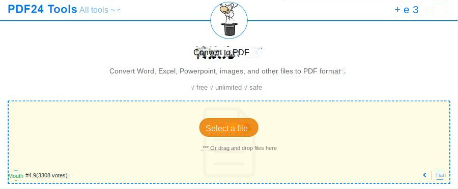 HTML to PDF online conversion tool