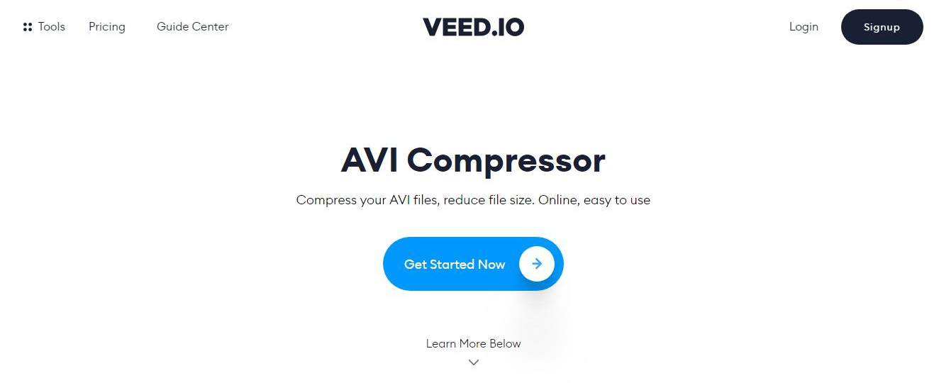 VEED.IO online tool operation interface