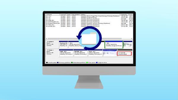 how to recover lost partition