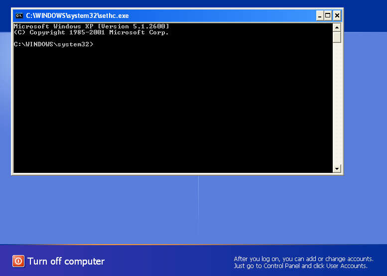Bypass Windows Logon with Emergency Boot Kit - CMD.EXE with System Privileges on Logon Screen
