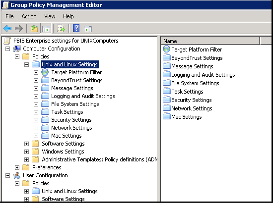 WIndows Group Policy Objects