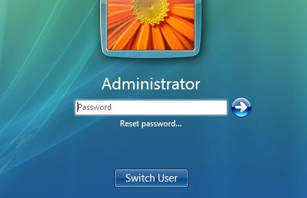 Windows Vista home premium password reset