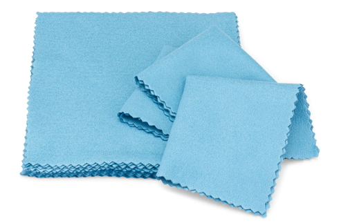 microfiber cloth or a soft, lint-free cloth.