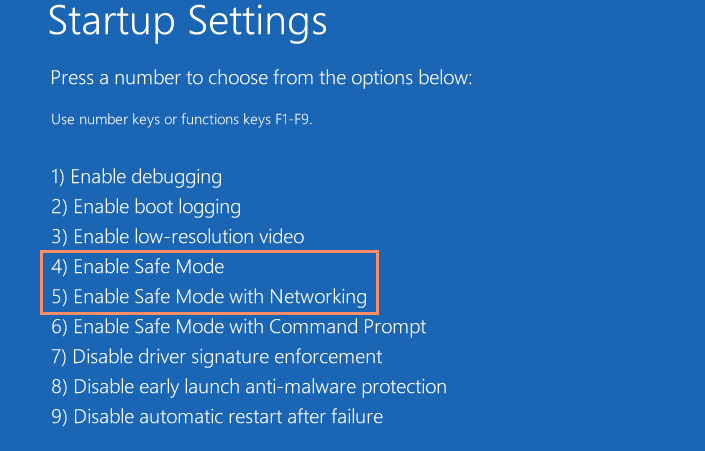 Windows 10 Enter Safe Mode