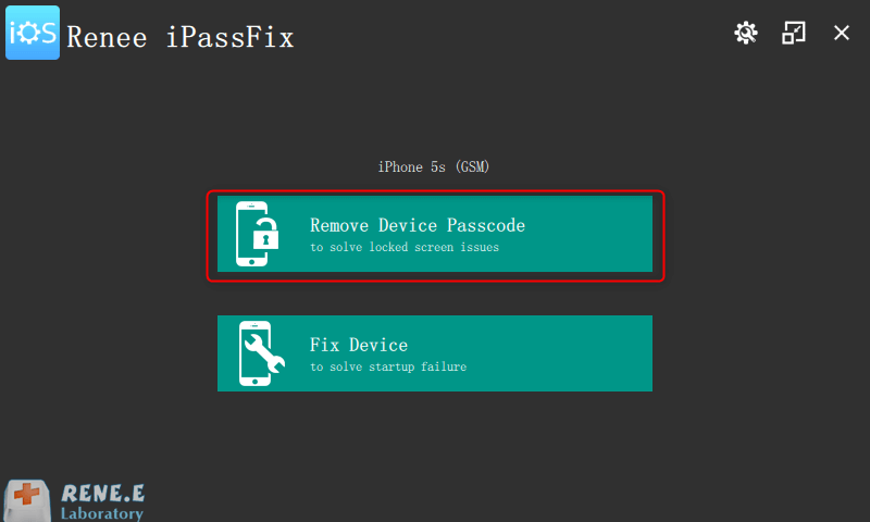 remove device passcode