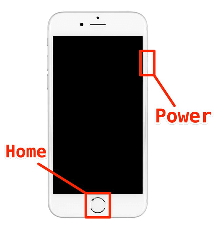 force restart iPhone 6