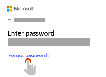 how to Reset account password in Microsoft Account online