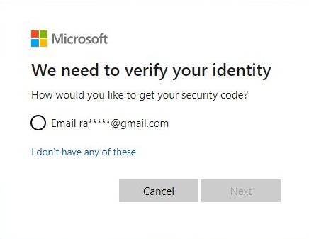 verify identity