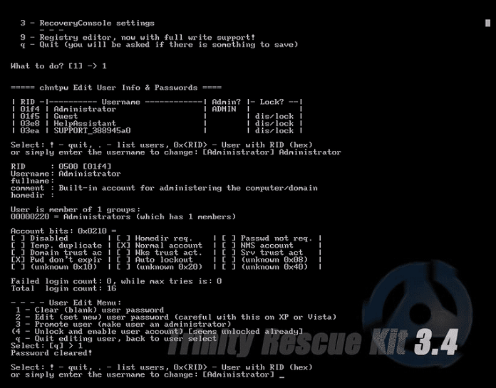 3 logiciels gratuits pour supprimer le mot de passe Windows - Renee PassNow